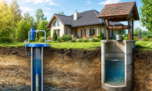 Автономное водоснабжение загородного дома Владикавказ: скважина или колодец